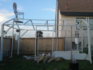 Greenhouse without plastic film